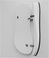 Porelsol Slipper Cunya Basis 3 lus wit