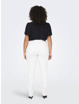 Jeans Straight Caraugusta hw wit pim  t/m 54