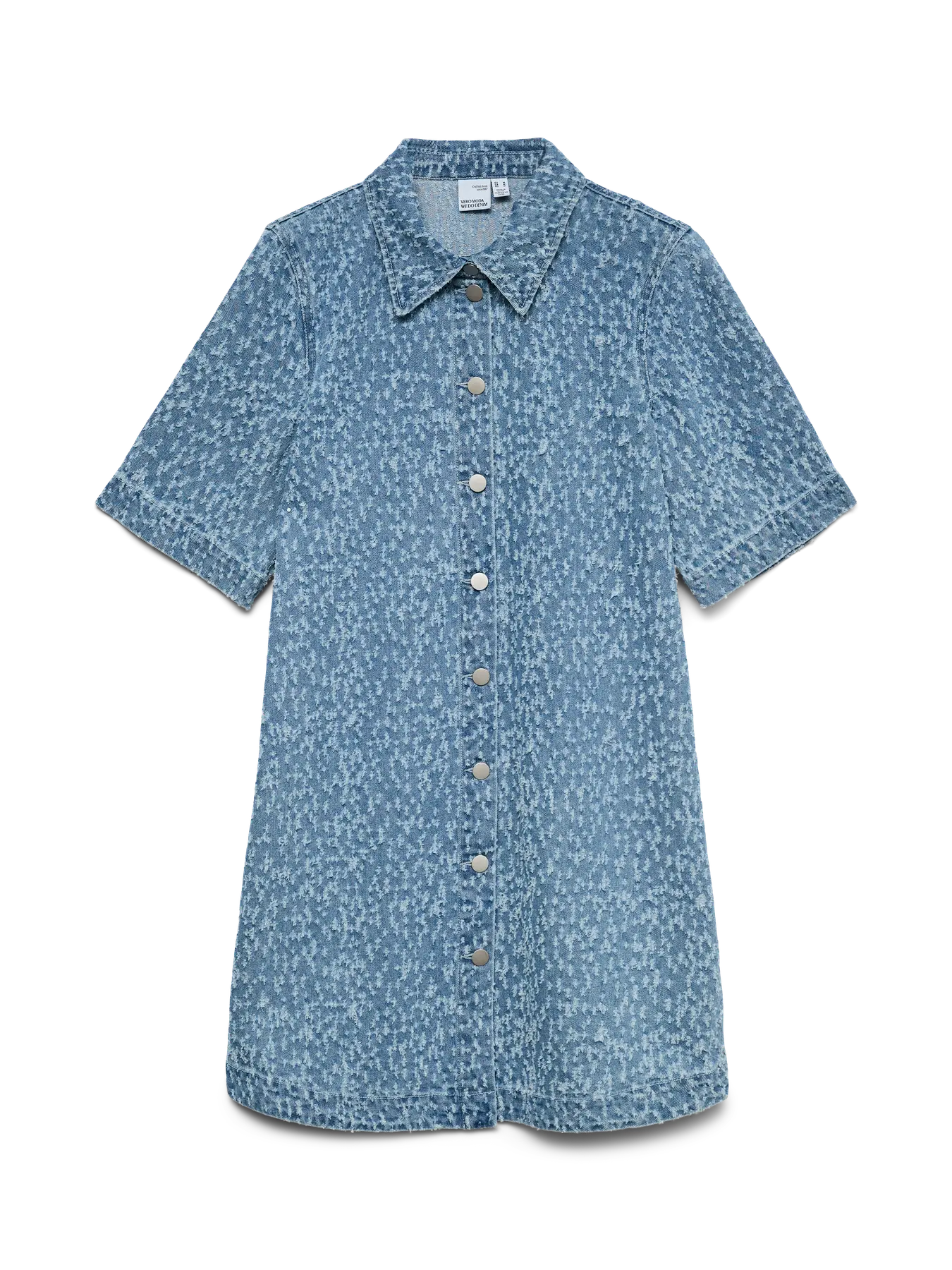 Jeans Jurk VMC Fenja Light Blue Denim