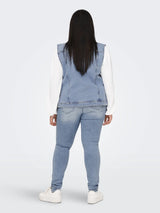 Jeans Gilet Carwespa Light Blue Denim