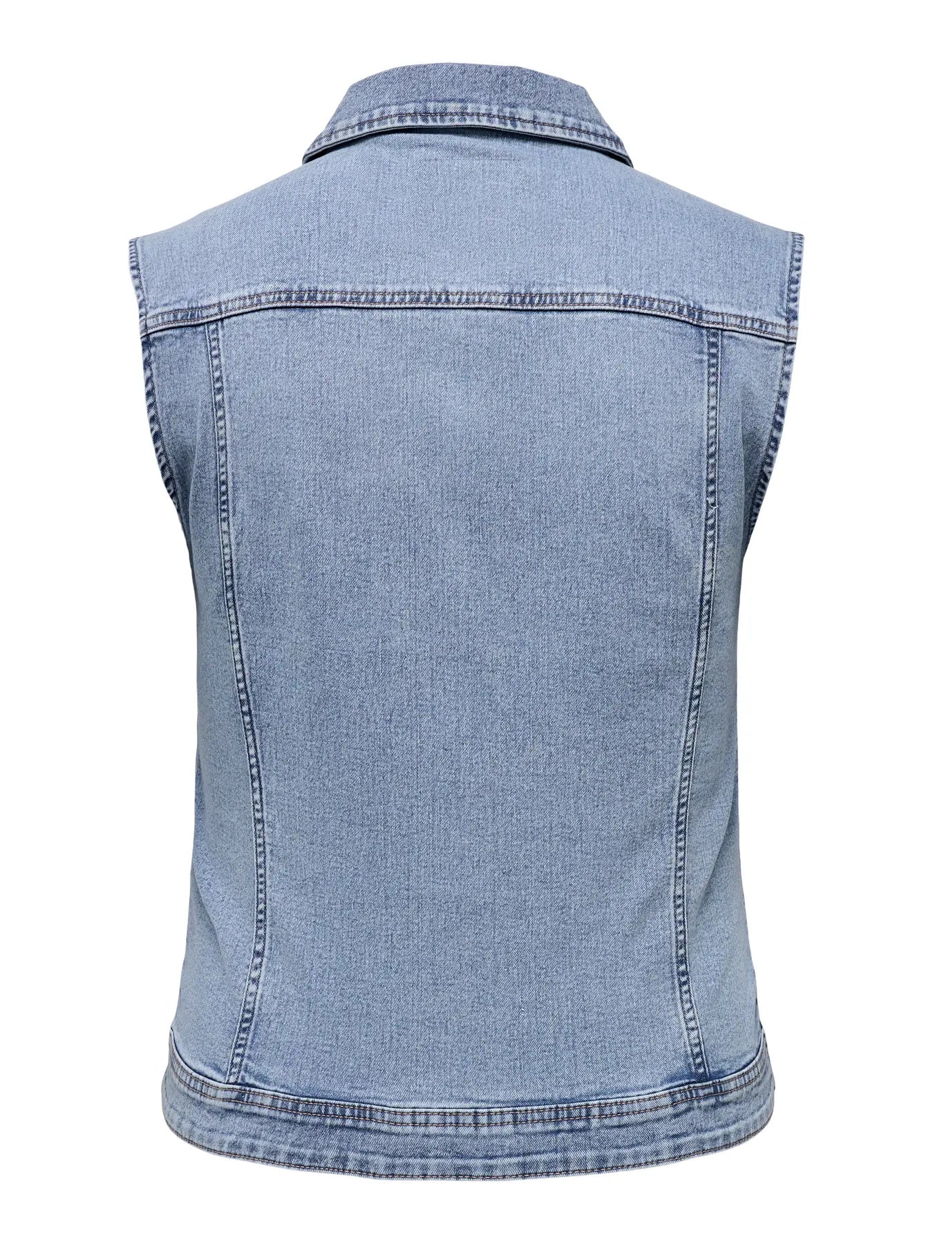 Jeans Gilet Carwespa Light Blue Denim