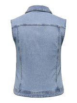 Jeans Gilet Carwespa Light Blue Denim