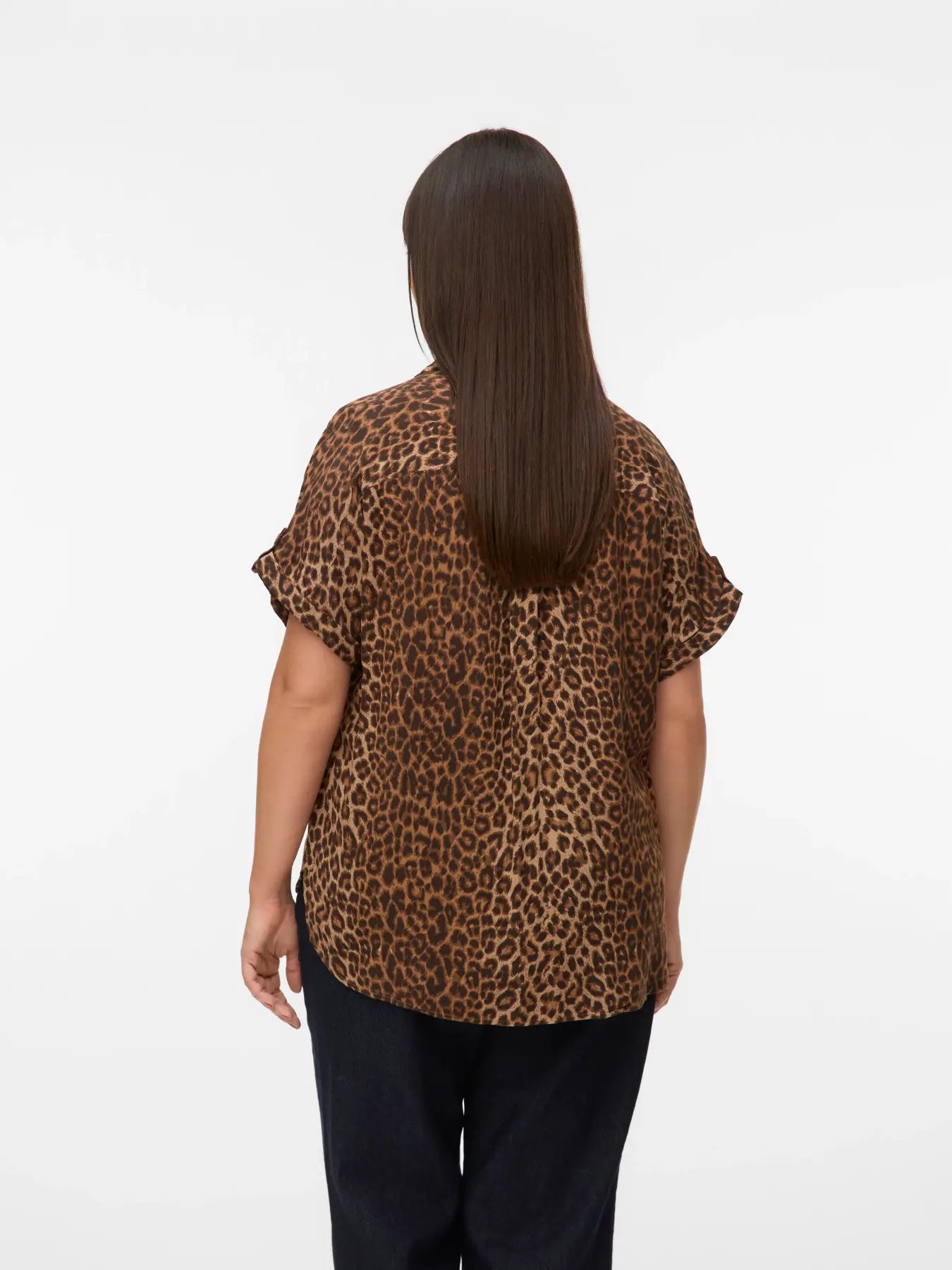 Blouse VMC Bumpy Silver Mink/Leo