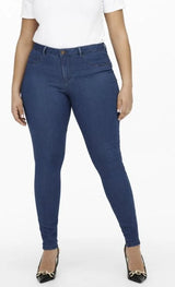 Jeans Carthunder life up reg skinny med blue (4945) t/m 54