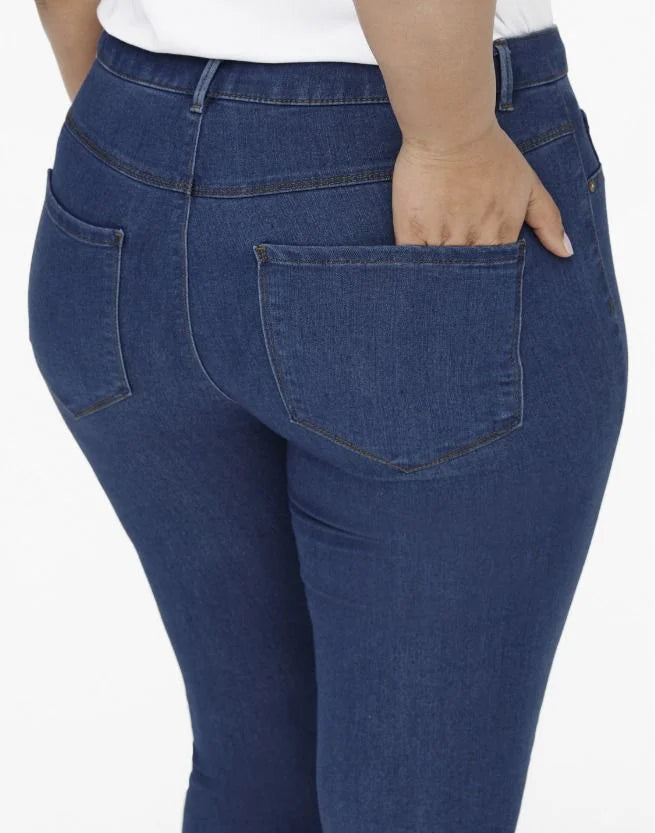 Jeans Carthunder life up reg skinny med blue (4945) t/m 54