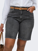 Wide Short Carsonny Washed Black