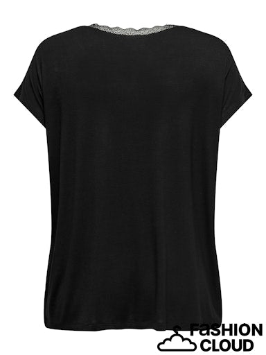 Shirt Carlacey Black/Lace