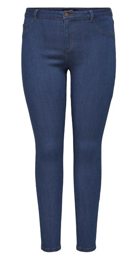 Jeans Carthunder life up reg skinny med blue (4945) t/m 54