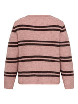 Trui Carsophie Stripe Woodrose / Fudge
