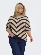 Trui careliza String Coffee Bean