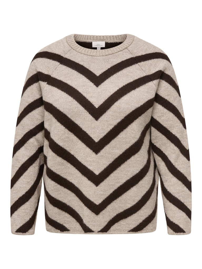 Trui careliza String Coffee Bean