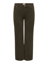 Wide Jeans Carwilly HW (CRO11)  Dark Brown Denim LM30