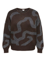 Trui Carrosie Coffee Bean /Wavy Silver