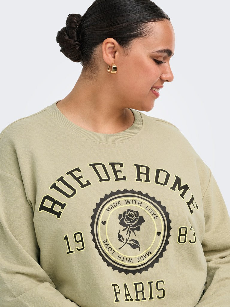 Sweat Trui Carwesley Paris Humus