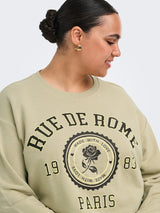 Sweat Trui Carwesley Paris Humus