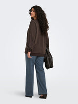 Sweat Trui Caramber Stones Coffe Bean