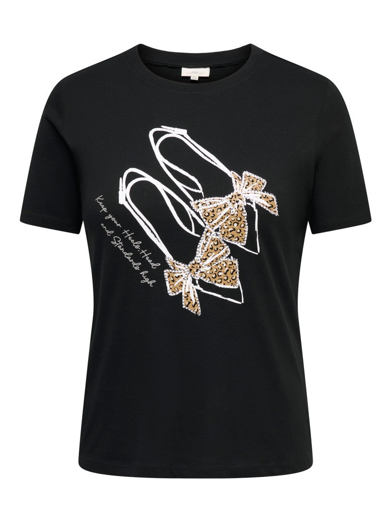 Shirt Carbeau Black High Heels