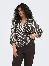 Blouse Carcarrie Print Birch Grapic