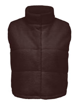 Teddy Bodywarmer Carsandra Seal Brown