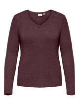 Trui Cargeena V- neck  Fudge