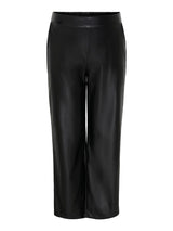 Leather Look Boek Carkari Straight Black