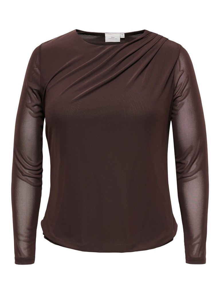 Mesh Shirt Carsara Chocolate Torte
