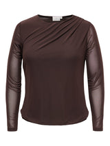 Mesh Shirt Carsara Chocolate Torte