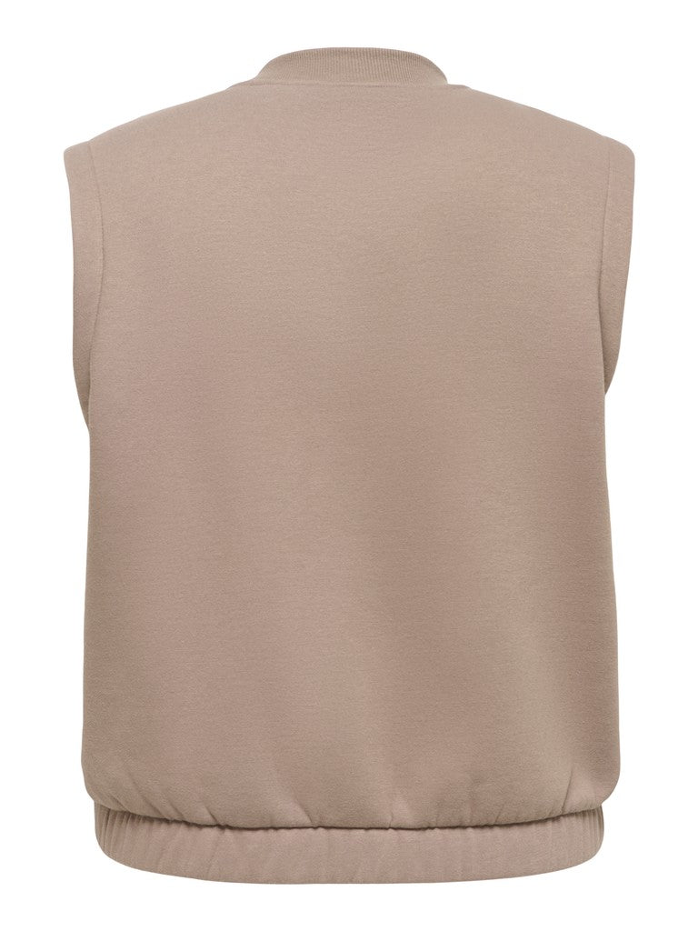 Sweat Gilet Carcoralie Walnut / Urban