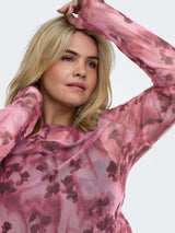 Mesh Shirt Carjungle Rumba Red / Blurry