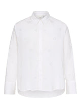 Blouse CarnewLina Sarah Glitter heart Bright White