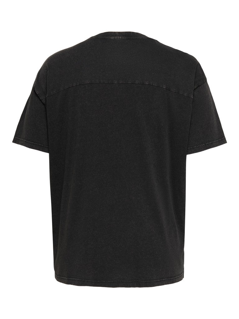 Shirt Cartico print Rose Black