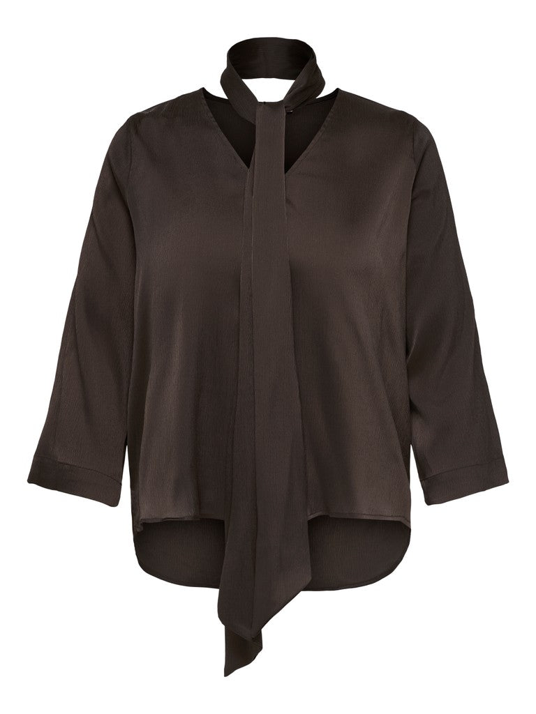 Blouse Carjoanna Coffee Bean