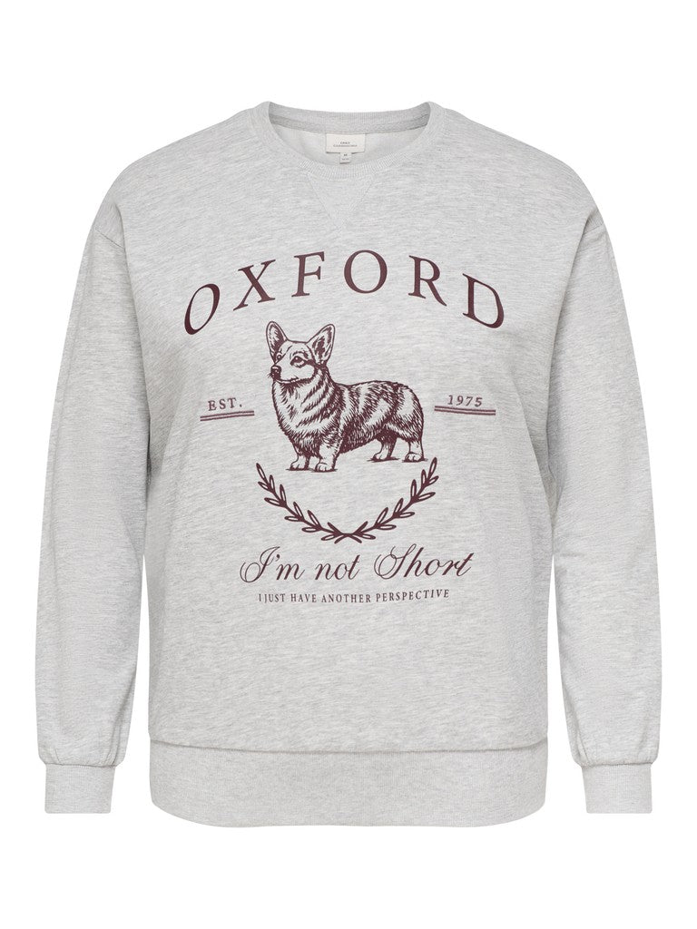 Sweat Trui Caramelia Corgi Light Grey Melange