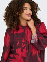 Blouse Carcamille Print Scooter Soft Haze
