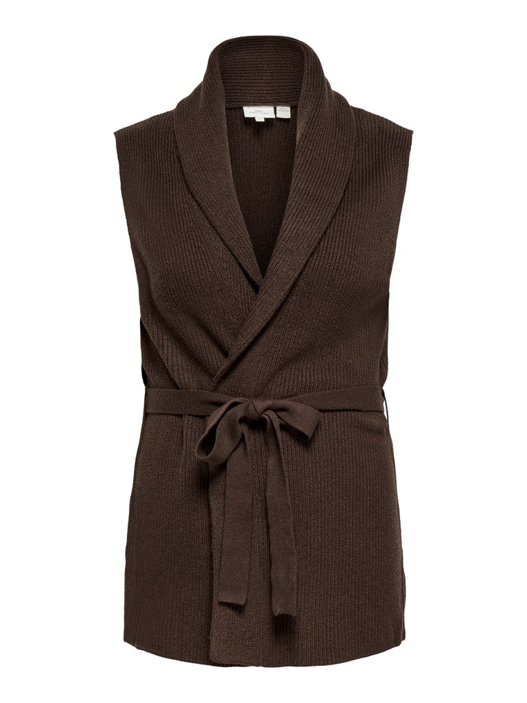 Mouwloos Vest Carkatia Coffe Bean