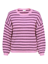 Trui Carmonique Stripes Cyclame