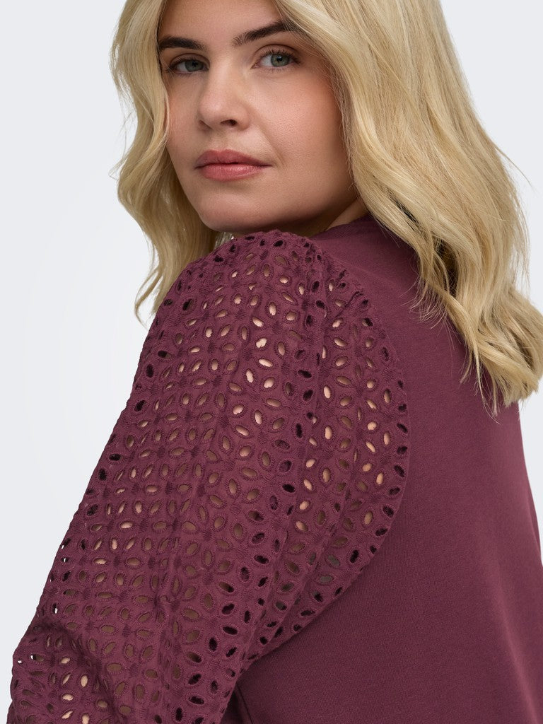 Sweat Midi Dress Cardonna Fig