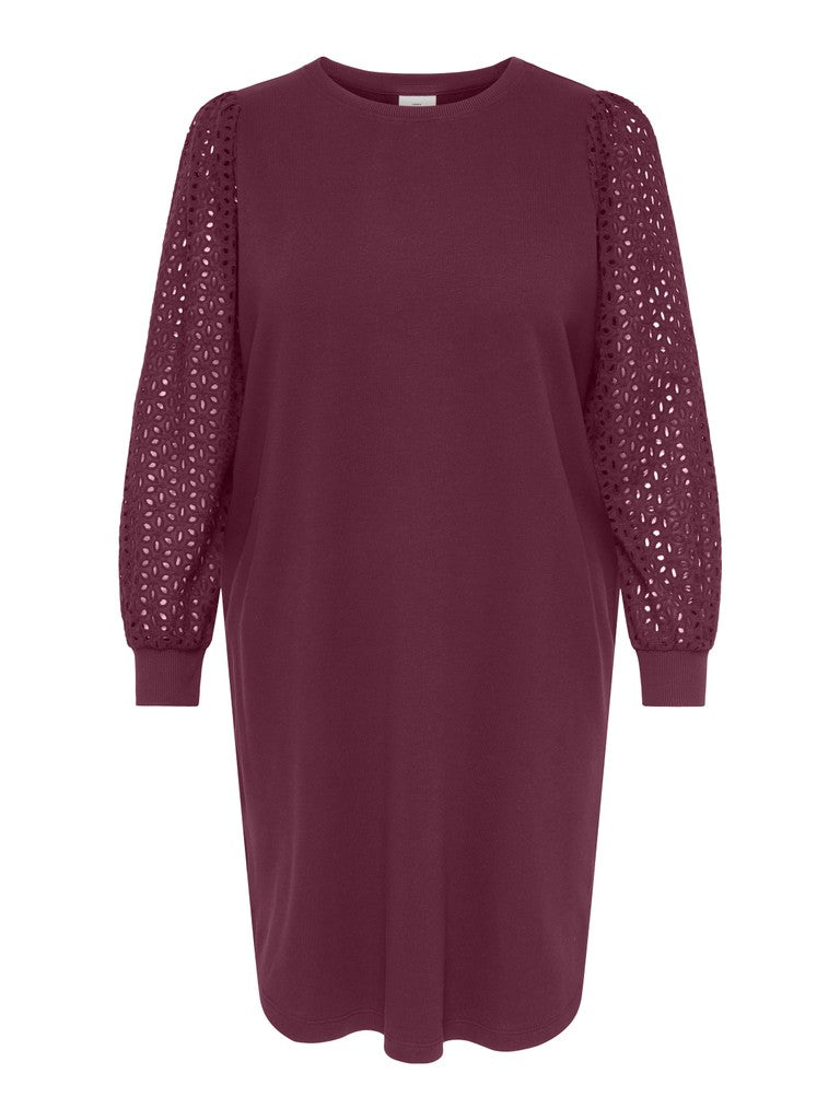 Sweat Midi Dress Cardonna Fig