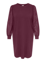 Sweat Midi Dress Cardonna Fig