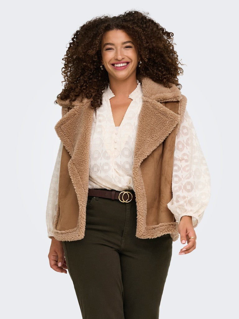Lemmi Bodywarmer Cargianna Toasted Coconut