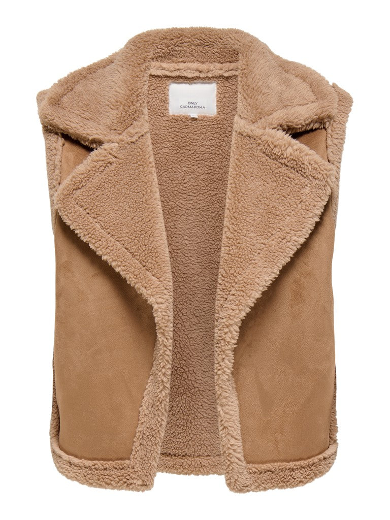 Lemmi Bodywarmer Cargianna Toasted Coconut