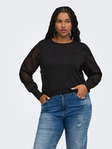 Shirt Caramilla Eleni Jacquard Black
