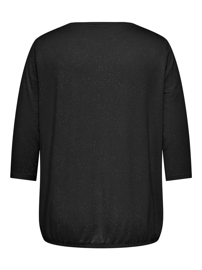 Shirt Carline Glitter Black - Gold