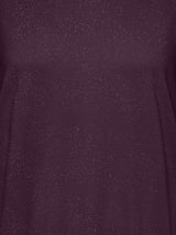 Shirt Carline Glitter Plum Perfect - Gold