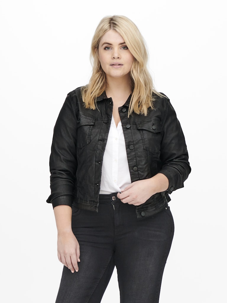 Leather Look Jasje Carwespa Black