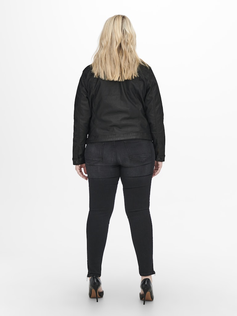 Leather Look Jasje Carwespa Black