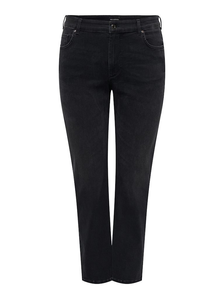 Straight Jeans Carwilly HW (REA1099) Black Washed LM32