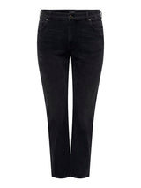 Straight Jeans Carwilly HW (REA1099) Black Washed LM32