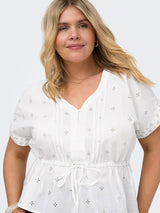 Blouse Carkuna Embroderie Bright White