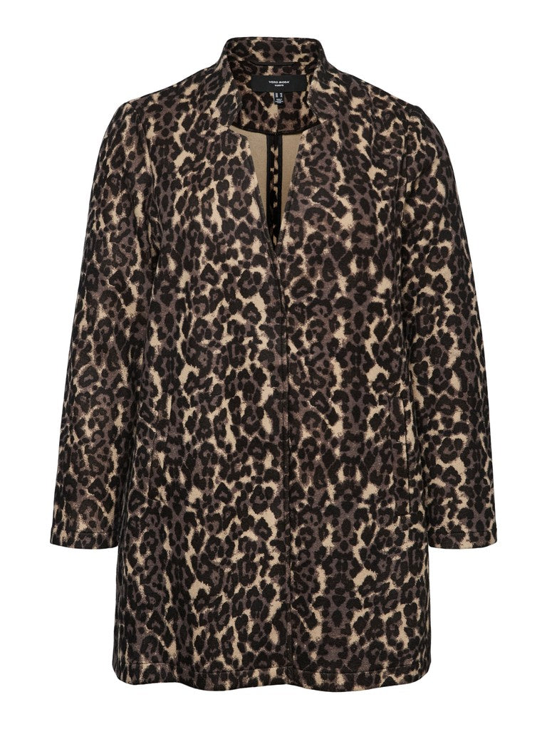 Jas VMC Brushedkatrine Print Leo Sepia Tint